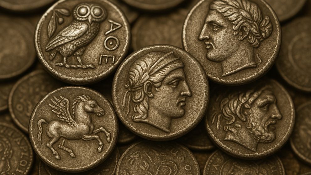 Las monedas de la antigua Grecia no solo son piezas de colección, sino verdaderos testigos de la historia.