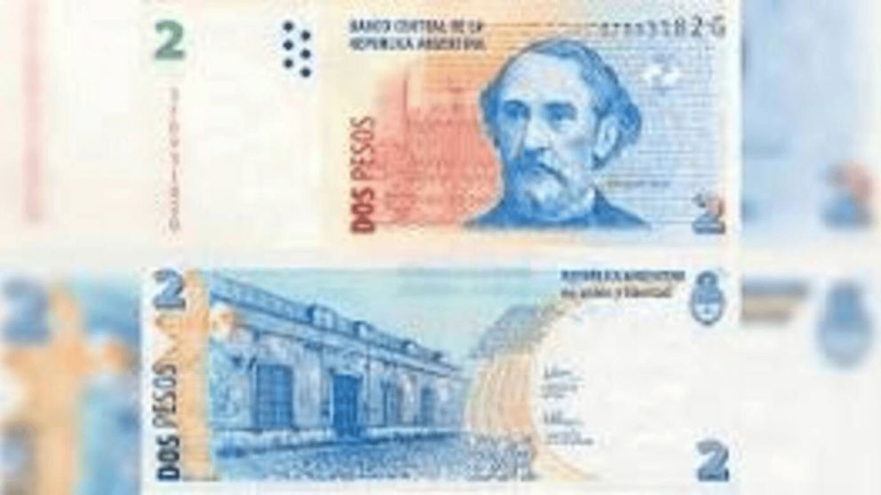 Billetes de 2 pesos: cuánto valen hoy en el mercado de coleccionistas