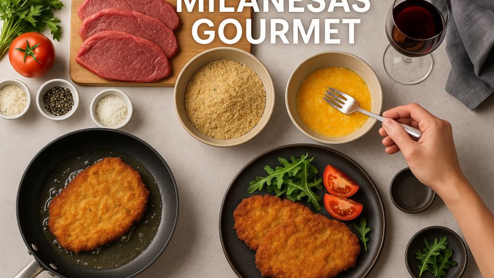 Milanesas gourmet: cómo transformar el clásico argentino con un toque premium