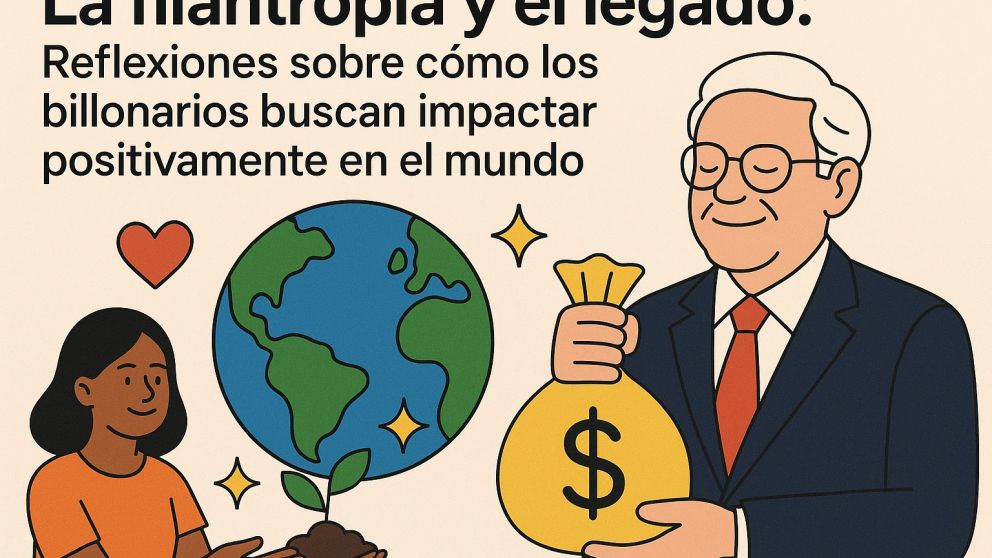 En un mundo donde la riqueza se concentra en manos de unos pocos, la filantropía se convierte en una herramienta poderosa para generar cambios significativos.