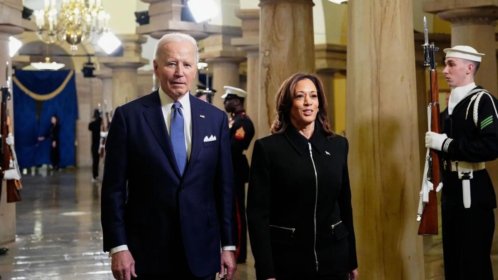 Biden había ordenado que la custodia de Kamala Harris se extendiera hasta julio de 2026