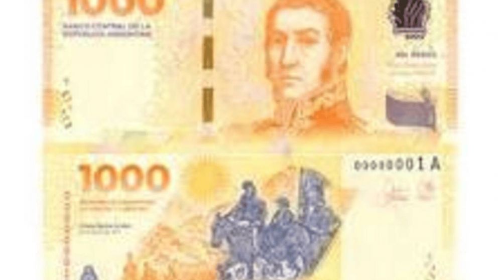 El billete de 1000 pesos que los coleccionistas buscan