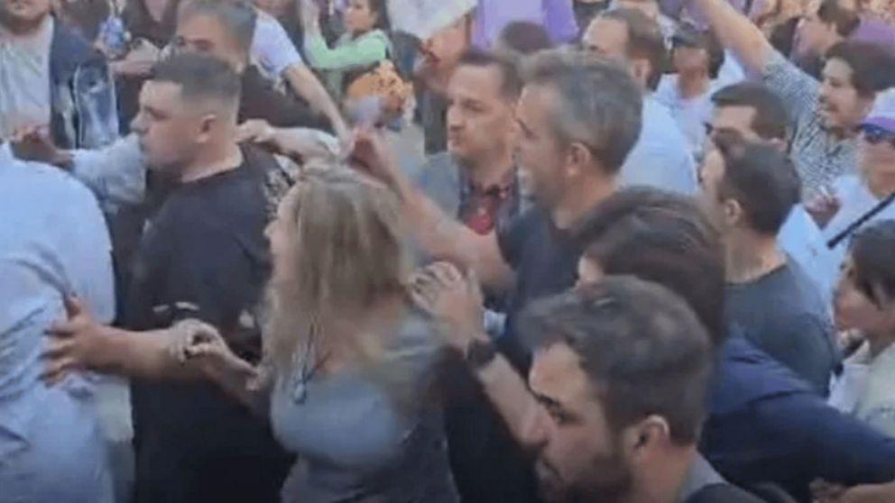 Karina Milei y Martín