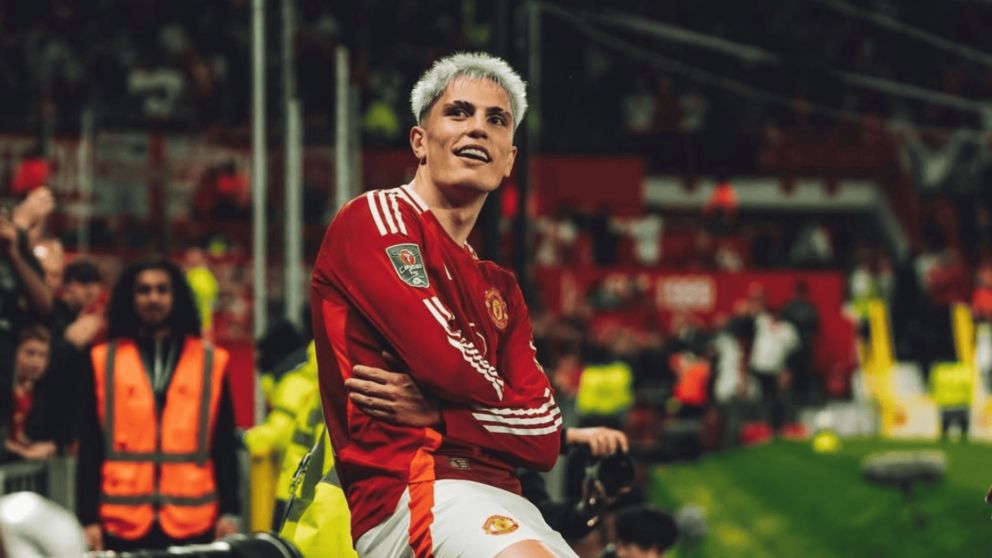 Alejandro Garnacho, cada vez más cerca de dejar el Manchester United.