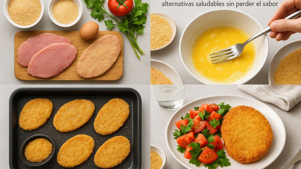 Riquísimas milanesas al horno: ingredientes y paso a paso de una alternativa saludable sin perder el sabor