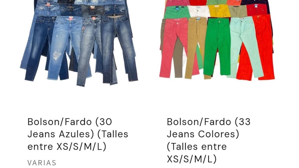 El nuevo negocio de revender fardos de ropa