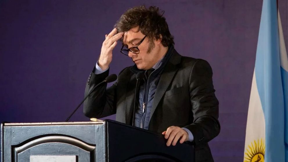 Javier Milei habl� esta noche en Jun�n