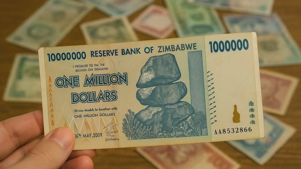 la fascinante historia del billete de un millón de dólares de zimbabue y su impacto en el coleccionismo