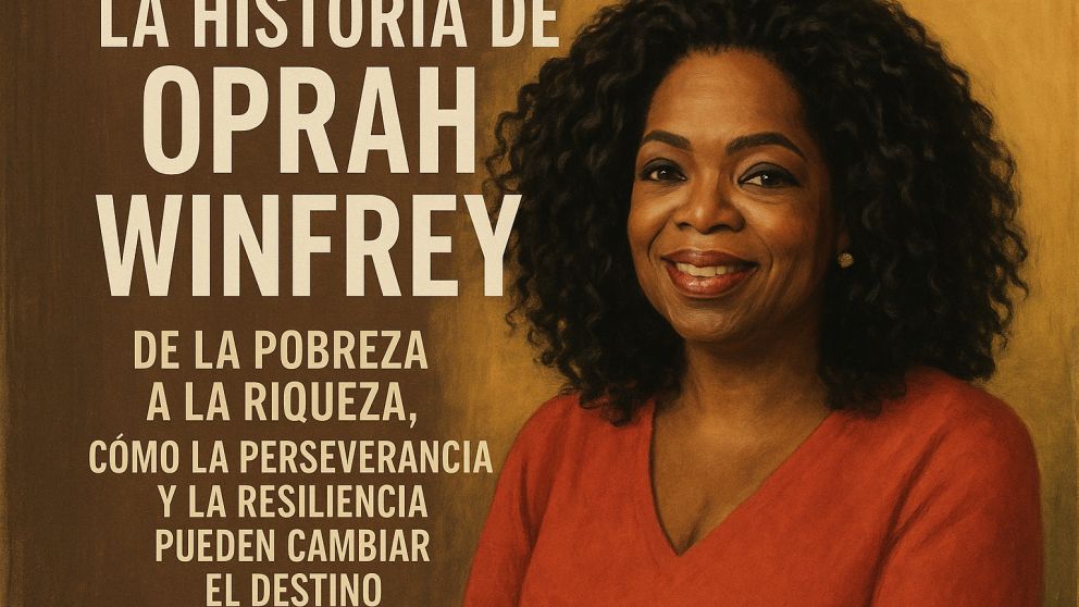 la inspiradora historia de oprah winfrey: de la pobreza a la riqueza