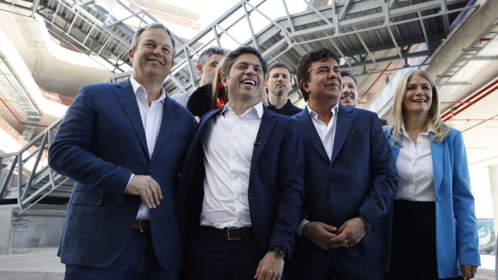 Espinoza, Kicillof y Magario recorrieron los avances de la construcción del primer Polo Científico Tecnológico de América latina