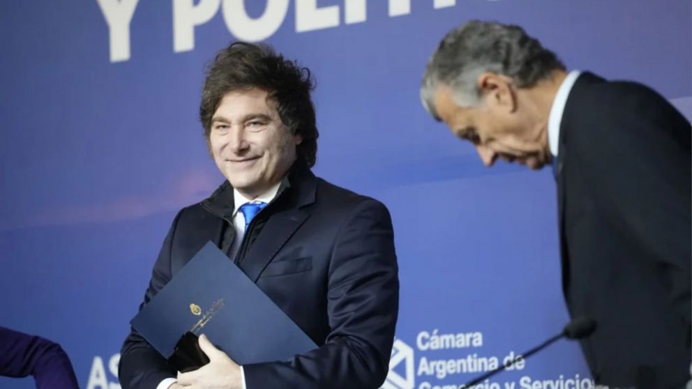 Javier Milei brindó un discurso en el Consejo de las Américas.