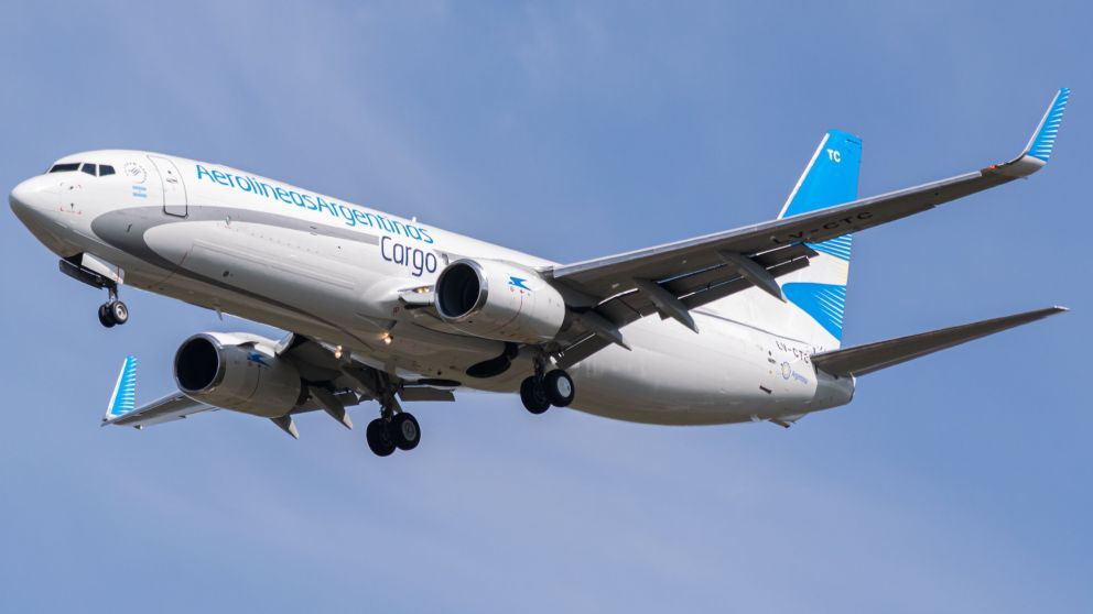 Argentina registro un gran crecimiento en carga aerea