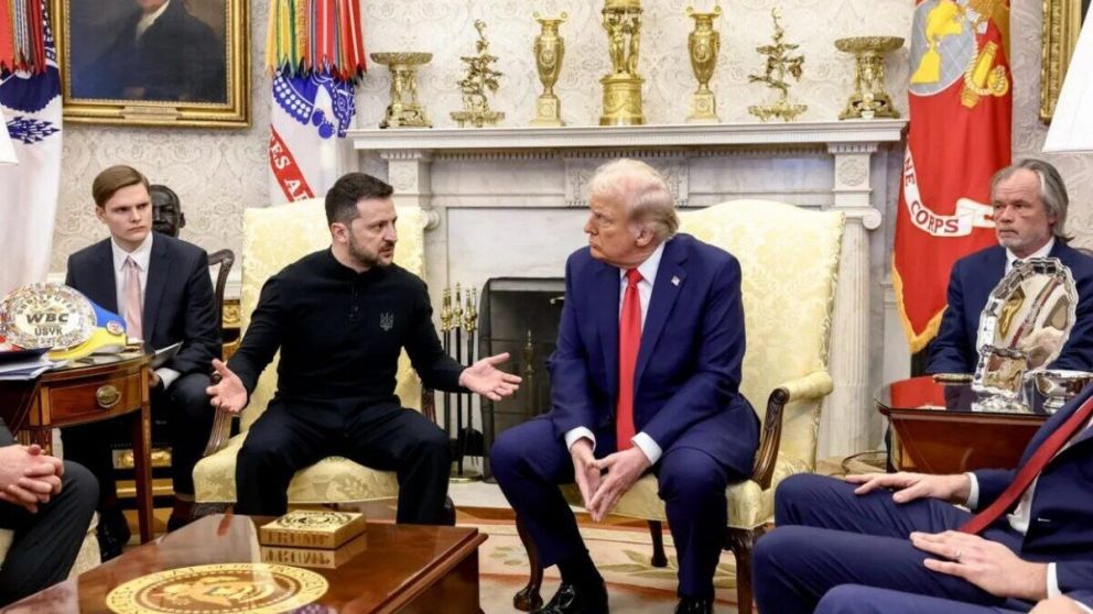 Trump y Zelenski