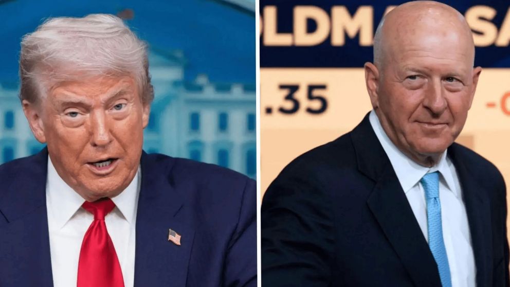 Trump critica a CEO de Golden Sachs: "Hizo una mala predicción"