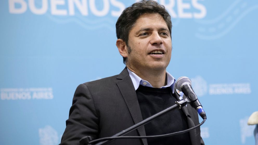 El gobernador bonaerense, Axel Kicillof.
