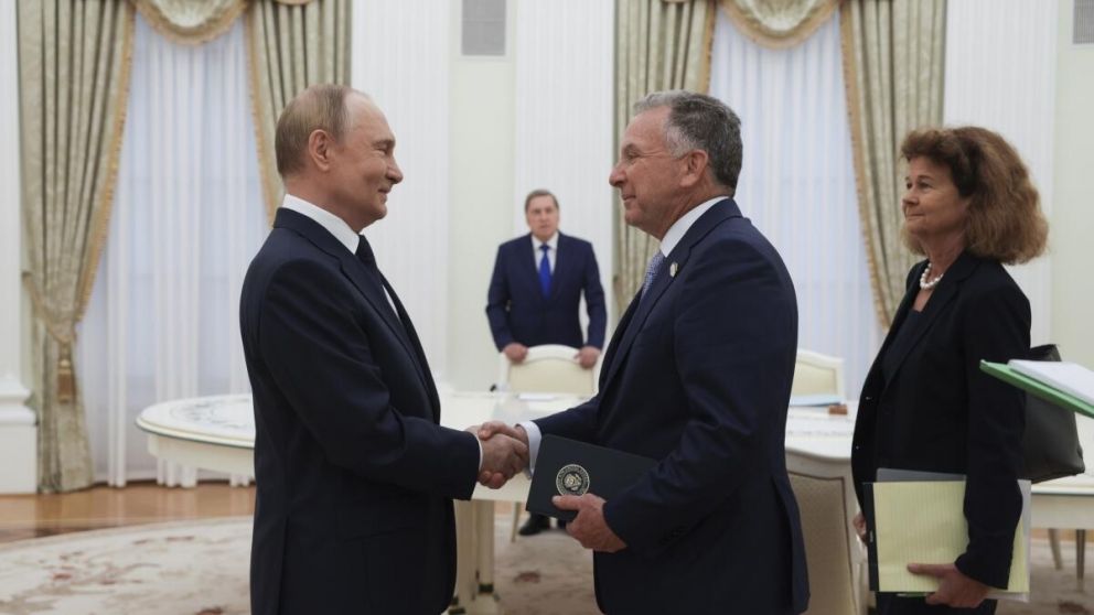 El enviado especial de Estados Unidos, Steve Witkoff, se reunió con Putin en el Kremlin