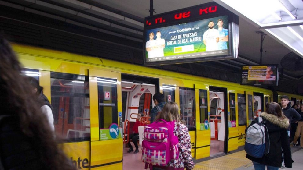 El gasto en transporte público aumentó un 770%