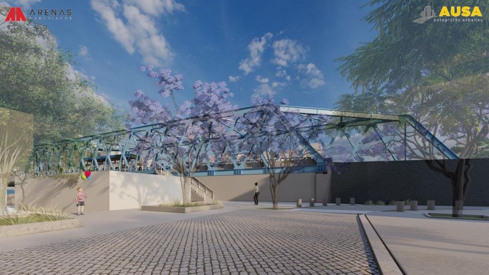 El viejo puente que une los barrios de Palermo y Colegiales será reemplazado de forma definitiva