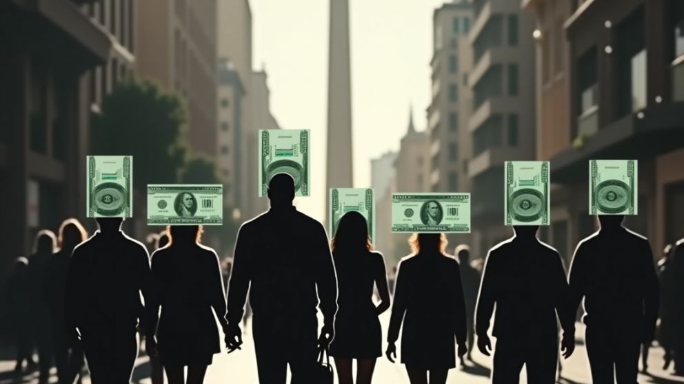 El país,acostumbrado a vivir con el peso y el dólar