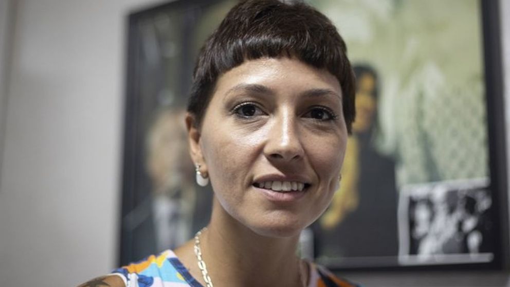 La intendenta Mayra Mendoza