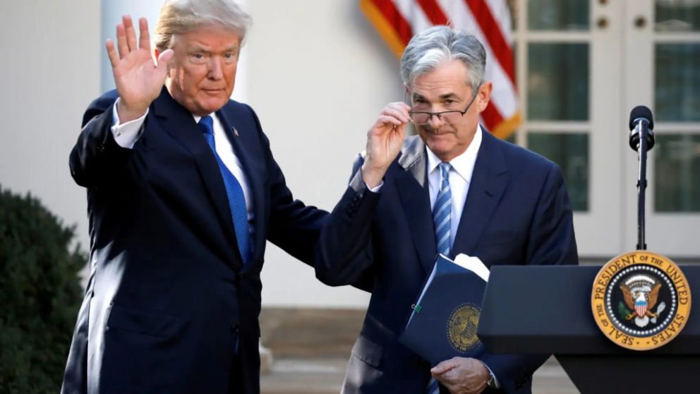 Trump y Powell, una relación complicada a lo largo de los años