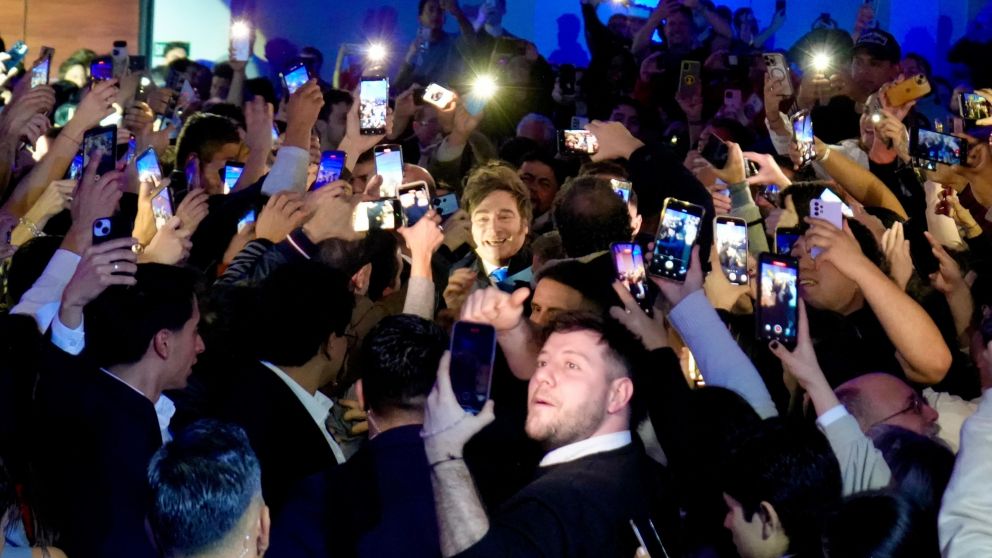 El presidente Javier Milei concentra el liderazgo de LLA y eso es un activo para su campaña