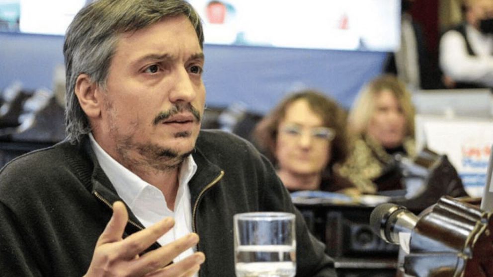 "Si realmente quiere hacer ese que cantó, venga solo y sabe muy bien dónde encontrarme", sugirió Máximo Kirchner contra el Presidente