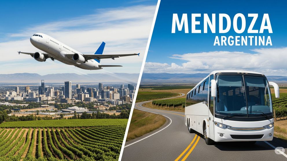 Vuelos y micros a Mendoza (IA)