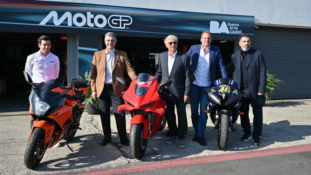 Jorge Macri anunció el regreso del MotoGP a la Ciudad de Buenos Aires en 2027 y el rediseño del Gálvez.