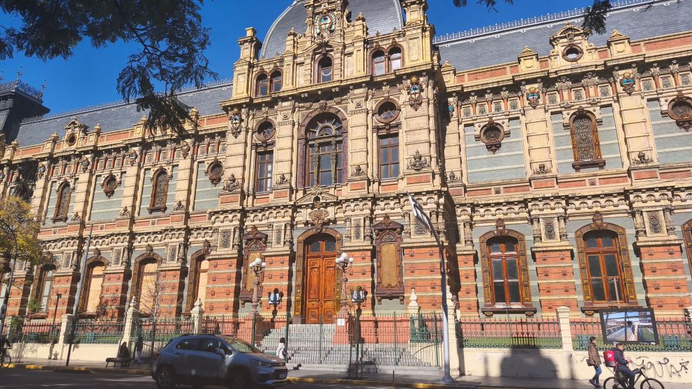 El Palacio de Aguas Corrientes del barrio de Balvanera