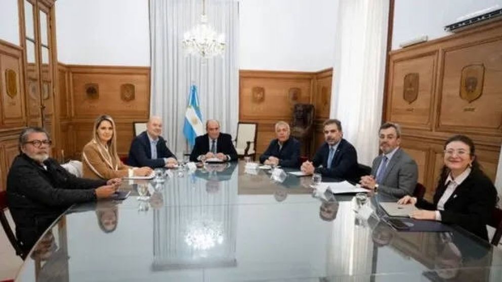 El encuentro se da en medio de las rispideces con las provincias