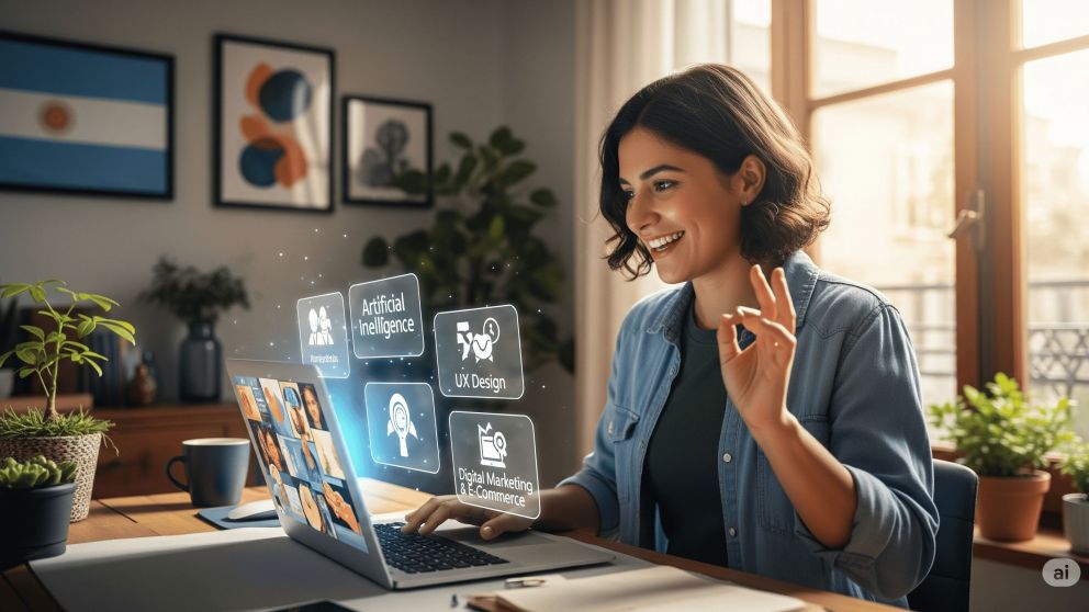 Becas gratis de Google para capacitarte en Inteligencia Artificial, UX y Marketing Digital (Gemini)