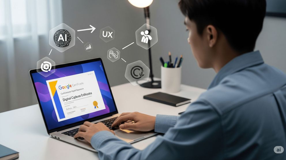 Cómo acceder gratis a los certificados de Google (IA)
