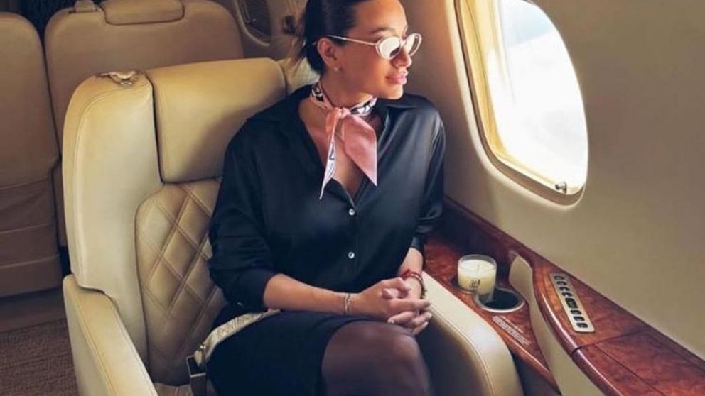 Laura Bel�n Arrieta lleg� en un misterioso vuelo privado que desat� sospechas