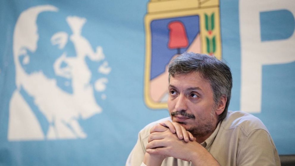 Máximo Kirchner, presidente del Partido Justicialista Bonaerense