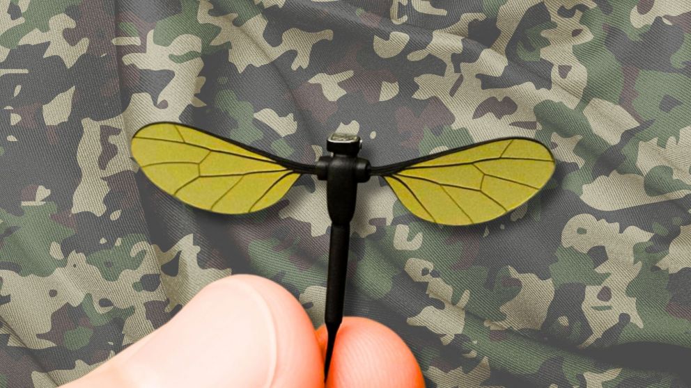 China creó un minidron con la forma de un mosquito para espionaje.
