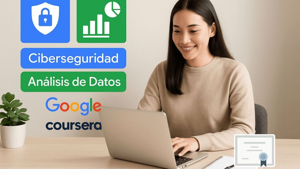 Capacitate online y gratis en ciberseguridad y análisis de datos con estos cursos de Google (IA)