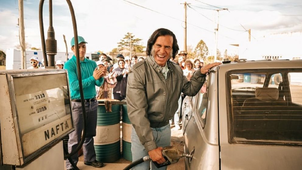 Leonardo Sbaraglia en la serie "Menem"