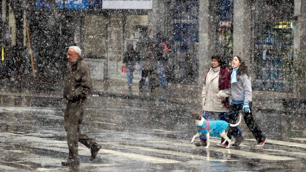 Esta semana podría nevar en algunas zonas de la provincia de Buenos Aires.