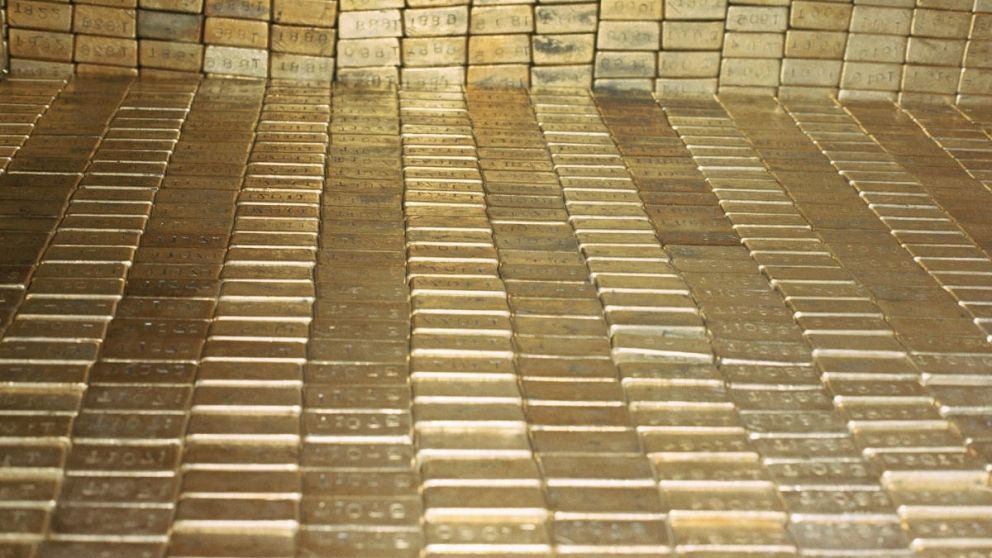Gran parte del oro perteneciente a las economías europeas se encuentra en instituciones estadounidenses