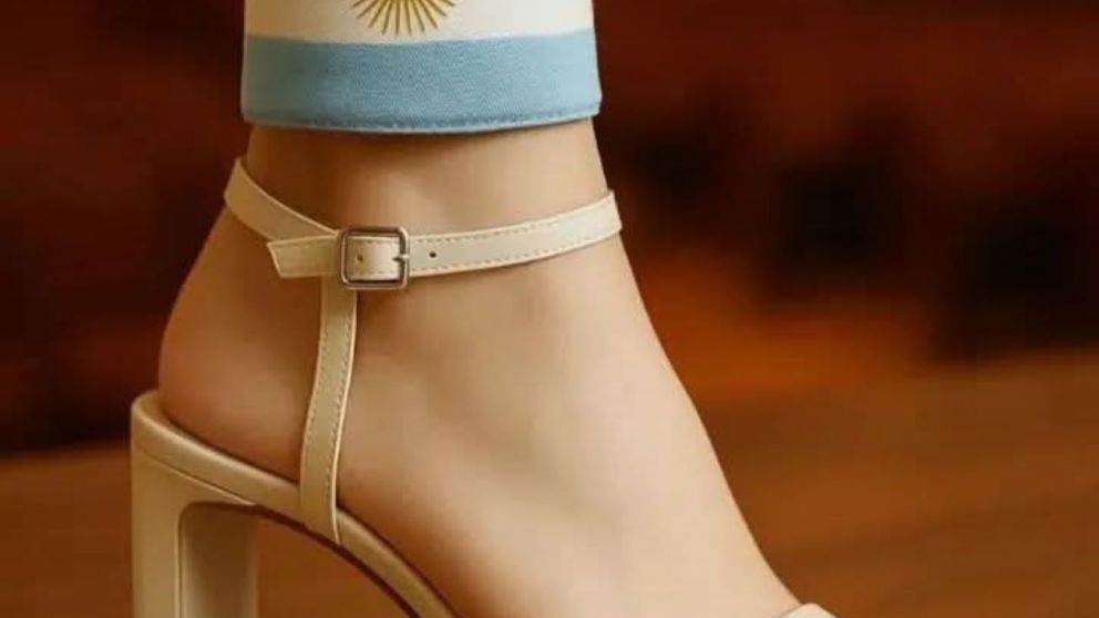 Tobilleras con flores o con la bandera argentina se imponen como s�mbolo de resistencia