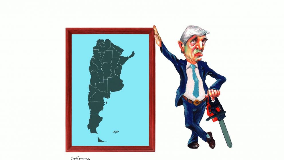 El ministro de Economía, Luis Caputo, aplicó un fuerte recorte en los recursos desde que asumió