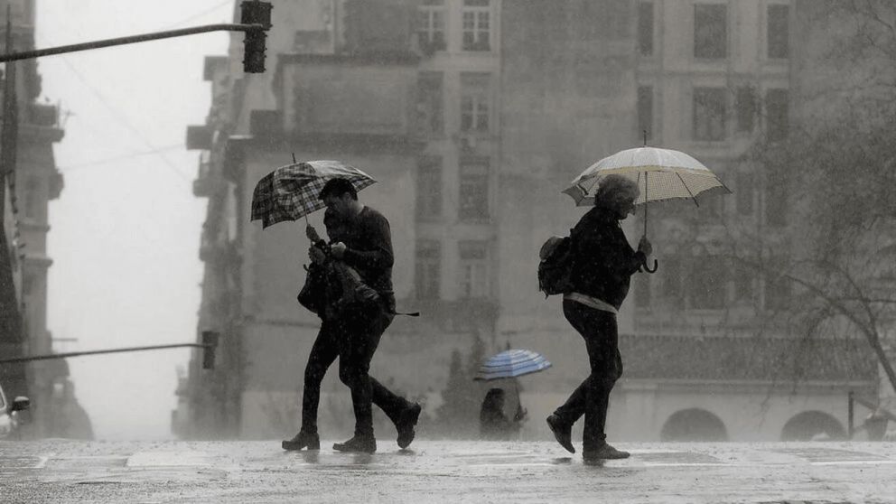 Alerta en siete provincias por lluvias intensas y tormentas