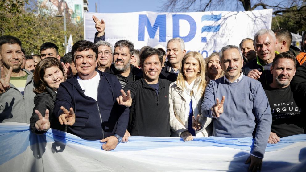 "La mejor forma de cuidar a Cristina es unirnos y reventar las urnas de votos peronistas", dijo el intendente de La Matanza