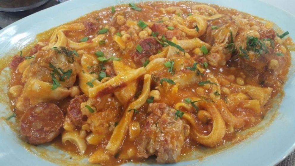 Guiso de mondongo