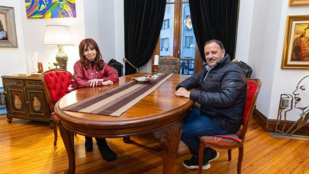 Reuni�n entre Cristina Kirchner y Ricardo Quintela, luego de la condena a la expresidenta en la causa Vialidad