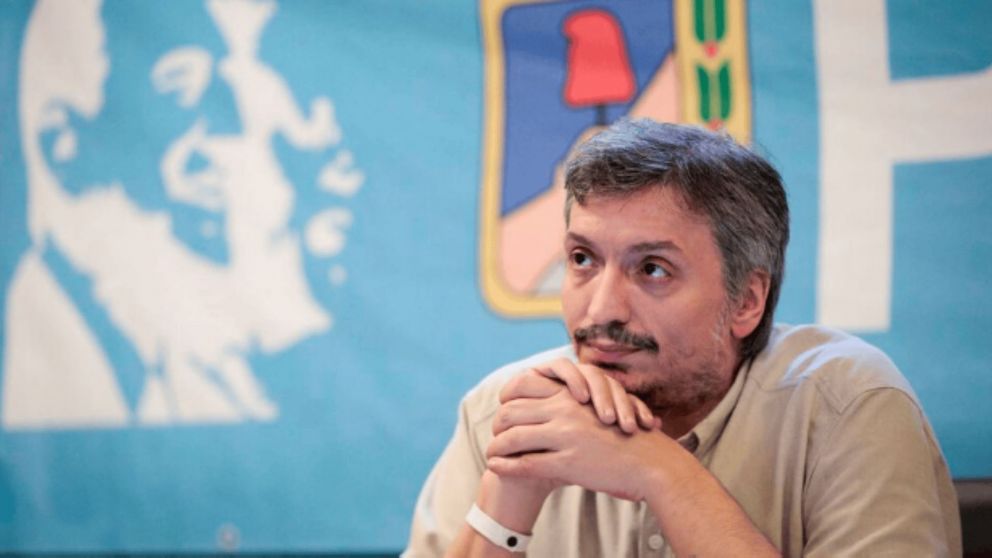 Máximo Kirchner sobre Cristina.