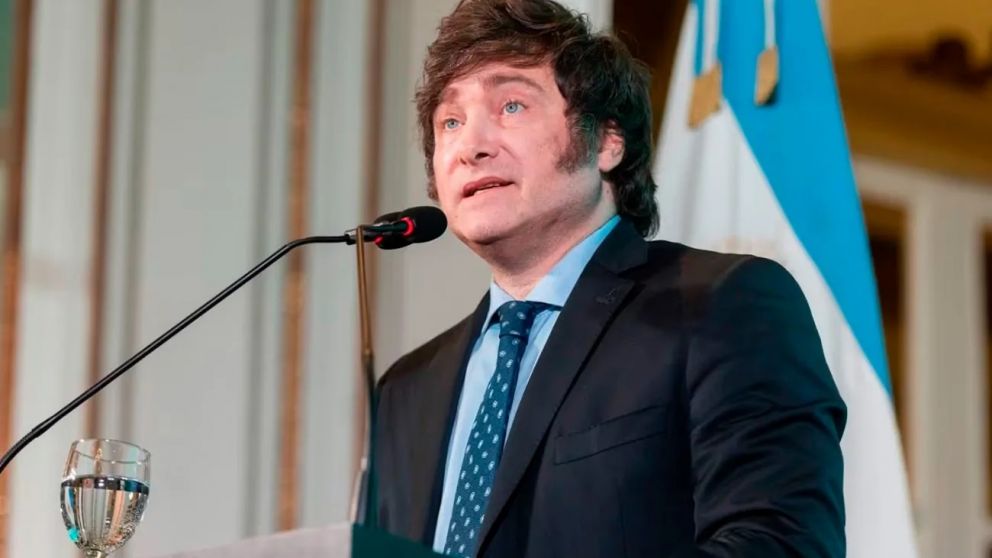 El presidente Javier Milei