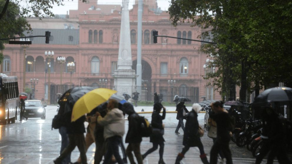 Cuál es el pronóstico para hoy, según el Servicio Meteorológico Nacional