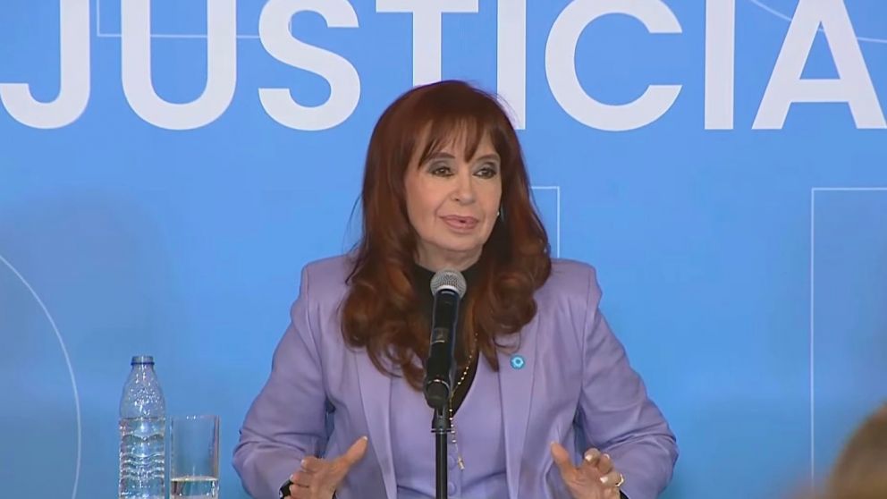 Cristina afirmó que es una